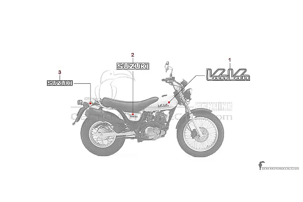 Suzuki RV125 VANVAN 2003 - Zilver