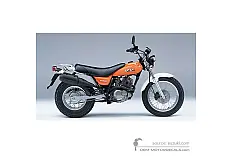 Decals for Suzuki RV125 VANVAN 2004 - Orange • Suzuki OEM Decals