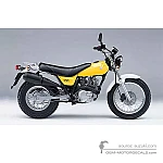 Suzuki RV125 VANVAN 2005 - Amarillo