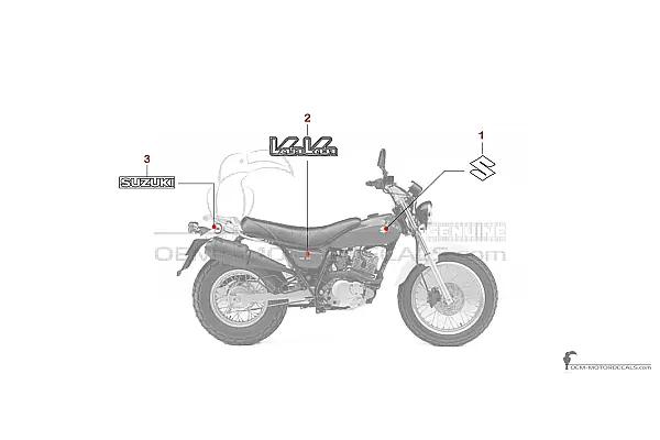 Suzuki RV125 VANVAN 2006 - Blu