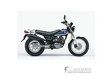 Naklejki do Suzuki RV125 VANVAN 2007 - Niebieski • Suzuki Naklejki OEM