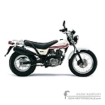 Suzuki RV125 VANVAN 2010 - Blanc