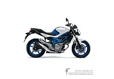 Decals for Suzuki SFV650 GLADIUS 2015 - Blue White • Suzuki OEM Decals