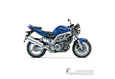 Stickers voor Suzuki SV1000 2003 - Blauw • Suzuki OEM Stickers