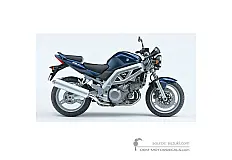 Stickers voor Suzuki SV1000 2004 - Blauw • Suzuki OEM Stickers