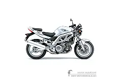 Stickers voor Suzuki SV1000 2004 - Zilver • Suzuki OEM Stickers