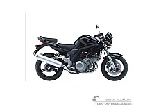 Stickers voor Suzuki SV1000 2005 - Zwart • Suzuki OEM Stickers