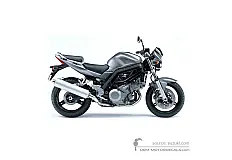 Stickers voor Suzuki SV1000 2006 - Zilver • Suzuki OEM Stickers
