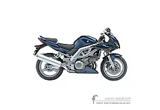 Decals for Suzuki SV1000S 2004 - Blue • Suzuki OEM Decals