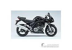 Autocollants pour Suzuki SV1000S 2007 - Noir • Suzuki Autocollants OEM