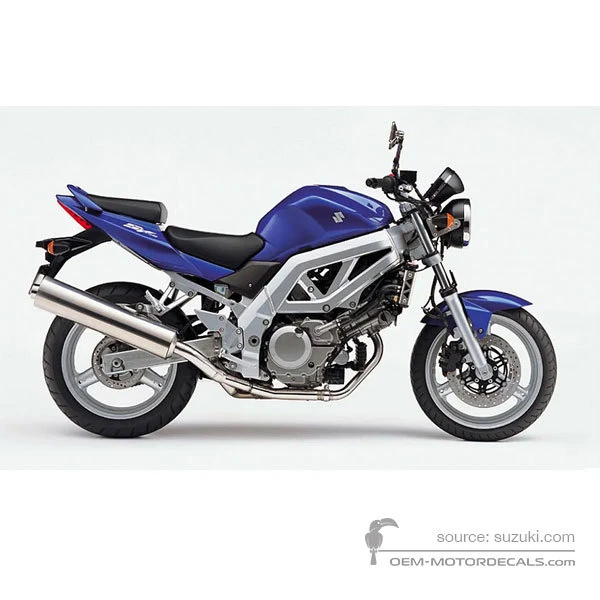 Aufkleber für Suzuki SV650 2004 - Blau • Suzuki OEM-Aufkleber