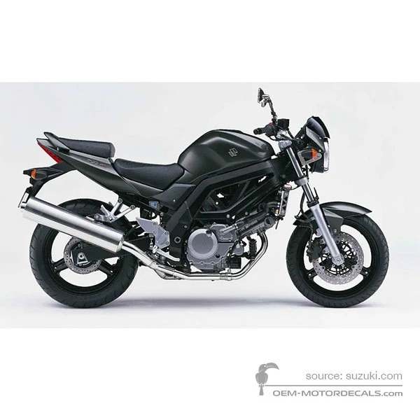 Stickers voor Suzuki SV650 2006 - Grijs • Suzuki OEM Stickers