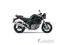 Stickers voor Suzuki SV650 2007 - Zwart • Suzuki OEM Stickers