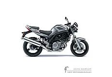 Naklejki do Suzuki SV650 2007 - Szary • Suzuki Naklejki OEM