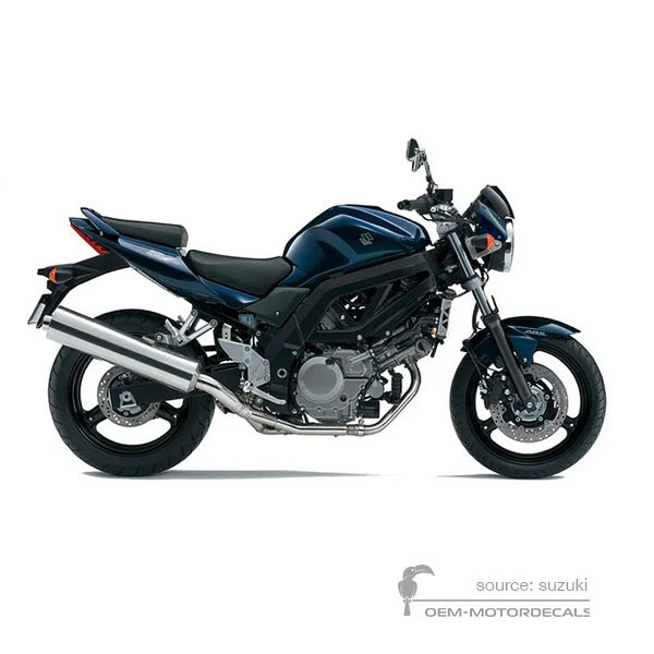 Stickers voor Suzuki SV650 2008 - Blauw • Suzuki OEM Stickers