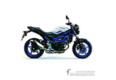 Decals for Suzuki SV650 2019 - White • Suzuki OEM Decals