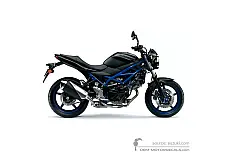 Naklejki do Suzuki SV650 2021 - Czarny • Suzuki Naklejki OEM