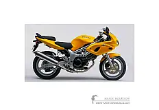 Stickers voor Suzuki SV650S 2002 - Geel • Suzuki OEM Stickers