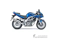 Stickers voor Suzuki SV650S 2003 - Blauw • Suzuki OEM Stickers