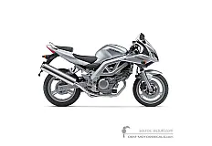 Pegatinas para Suzuki SV650S 2003 - Plata • Suzuki Pegatinas OEM