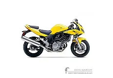 Decals for Suzuki Sv650S 2005 - Yellow • Suzuki OEM Decals