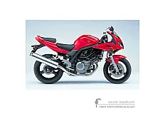 Pegatinas para Suzuki SV650S 2005 - Rojo • Suzuki Pegatinas OEM