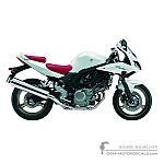 Suzuki SV650S 2008 - Blanco