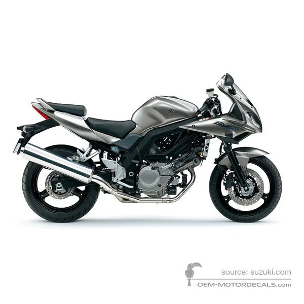 Decals for Suzuki SV650S 2009 - Gray • Suzuki OEM Decals