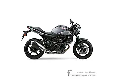 Stickers voor Suzuki SV650X 2018 - Grijs • Suzuki OEM Stickers