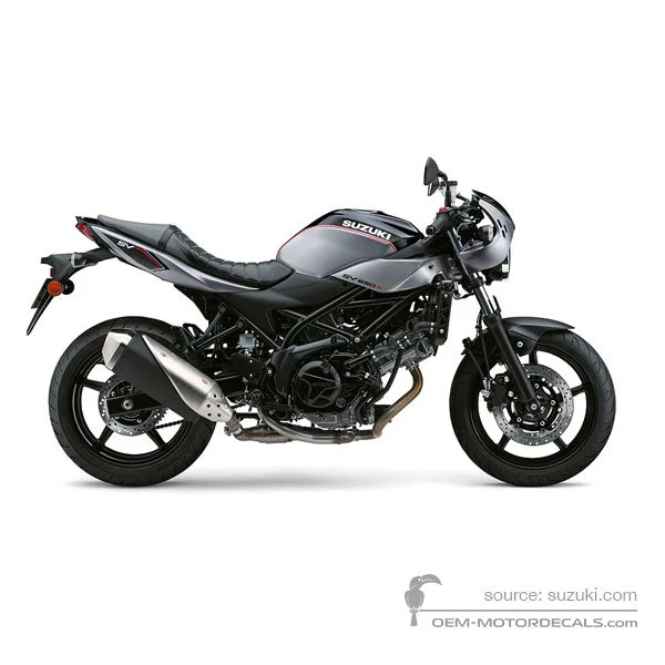 Pegatinas para Suzuki SV650X 2018 - Gris • Suzuki Pegatinas OEM