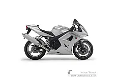 Aufkleber für Triumph DAYTONA 600 2004 - Silber • Triumph OEM-Aufkleber