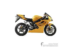 Stickers voor Triumph DAYTONA 675 2007 - Geel • Triumph OEM Stickers