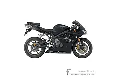 Stickers voor Triumph DAYTONA 675 2008 - Zwart • Triumph OEM Stickers