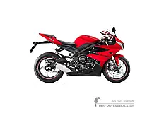 Stickers voor Triumph DAYTONA 675 2014 - Rood • Triumph OEM Stickers