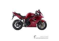 Stickers voor Triumph SPRINT ST 1050i 2005 - Rood • Triumph OEM Stickers