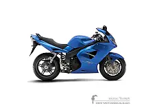 Stickers voor Triumph SPRINT ST 1050i 2007 - Blauw • Triumph OEM Stickers