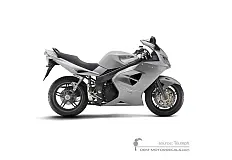 Adesivi per Triumph SPRINT ST 1050i 2007 - Argento • Triumph Adesivi OEM