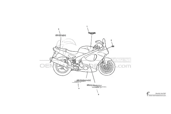 Triumph SPRINT ST 955i 2004 - Groen