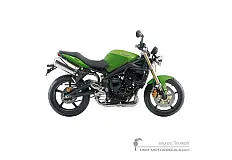 Naklejki do Triumph STREET TRIPLE 675 2008 - Zielony • Triumph Naklejki OEM