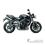 Triumph STREET TRIPLE 675 2011 - Negro