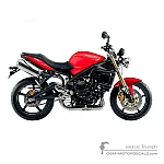 Triumph STREET TRIPLE 675 2011 - Rojo