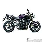 Triumph STREET TRIPLE 675 2012 - Violeta