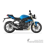 Triumph STREET TRIPLE 675 2014 - Niebieski