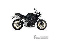Autocollants pour Triumph STREET TRIPLE 675 R 2011 - Noir • Triumph Autocollants OEM