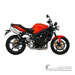 Triumph STREET TRIPLE 675 R 2011 - Naranja