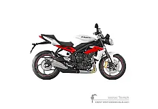 Stickers voor Triumph STREET TRIPLE 675 R 2016 - Wit • Triumph OEM Stickers
