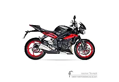 Aufkleber für Triumph STREET TRIPLE 675 RX 2016 - Schwarz • Triumph OEM-Aufkleber