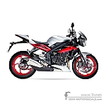 Triumph STREET TRIPLE 675 RX 2016 - Plata