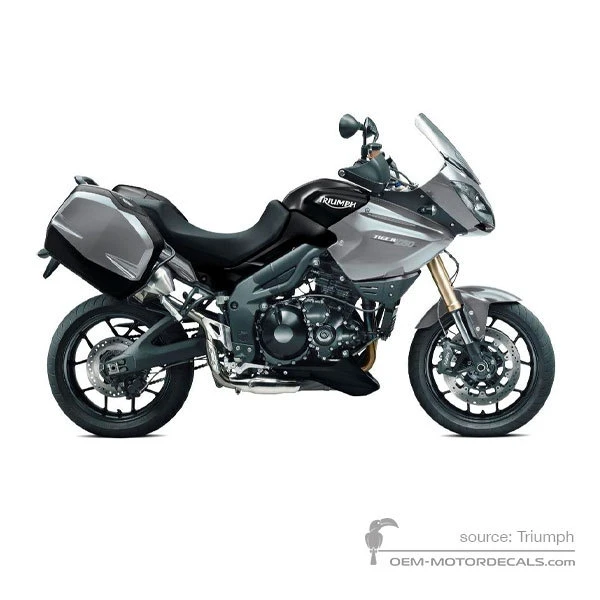 Pegatinas para Triumph TIGER 1050SE 2012 - Negro • Triumph Pegatinas OEM