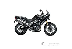 Aufkleber für Triumph TIGER 800 2012 - Schwarz • Triumph OEM-Aufkleber
